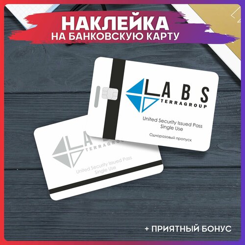 Наклейка на карту банковскую Escape from Tarkov Побег из Таркова v1