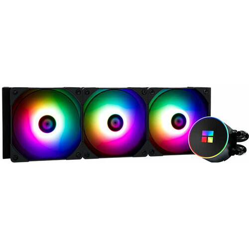 система водяного охлаждения liquid freezer ii 420 a rgb acfre00109a 1150 1155 s1156 1151 1200 1700 2011 2066 am4 am5 Система водяного охлаждения Thermalright Frozen Magic 360 Black ARGB Soc-AM5/AM4/1151/1200/2066/2011/1700 4-pin 25.6dB Al LED Ret