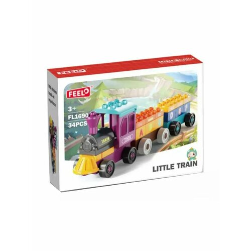 Конструктор Паровоз с вагонами