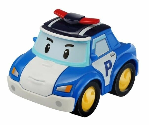 Машинка металлическая Robocar Poli Поли 6см