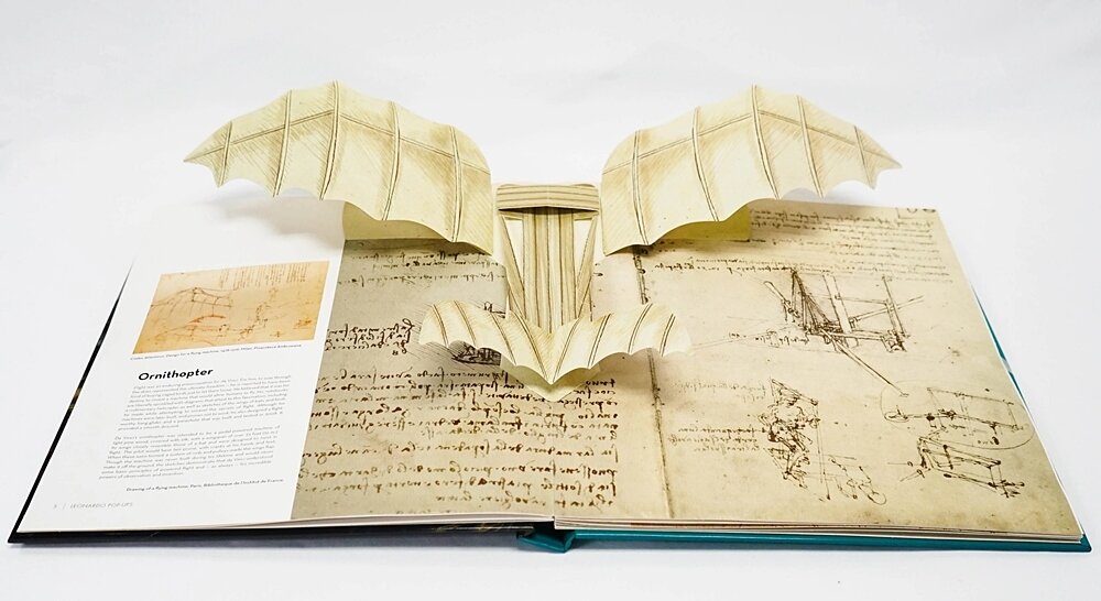 Leonardo: Pop-Up Book - Леонардо да Винчи. Книга-панорама - фото №8