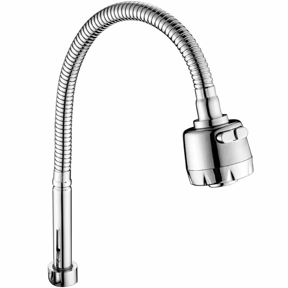 фото Излив гибкий для кухонного смесителя Rossinka Silvermix AC-25 с 2-х функциональным аэратором