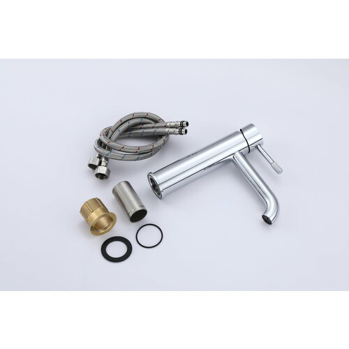 Смеситель для раковины (умывальника) в ванную из латуни 