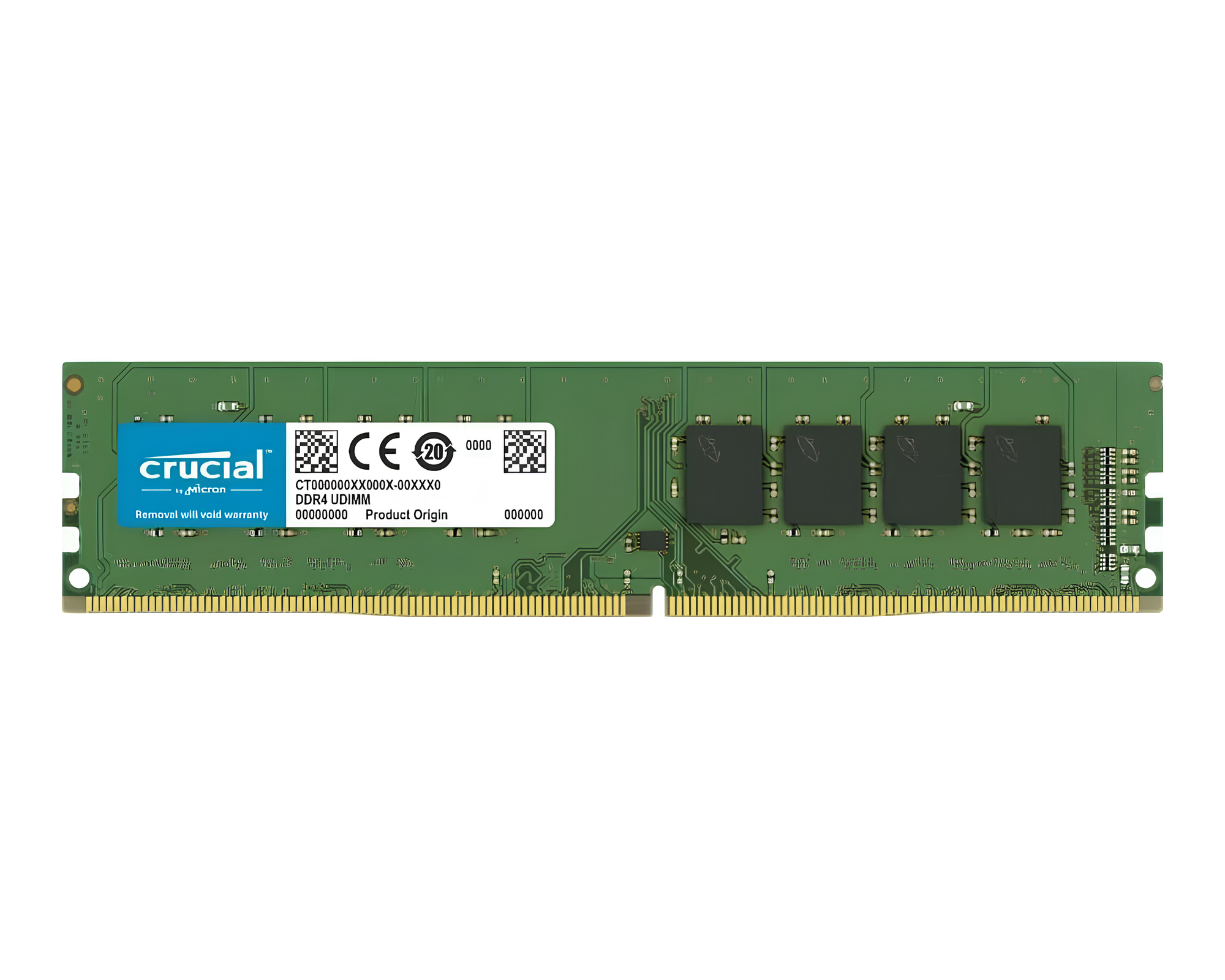 Оперативная память Crucial 8 ГБ DDR4 3200 МГц DIMM CT8G4DFS832A