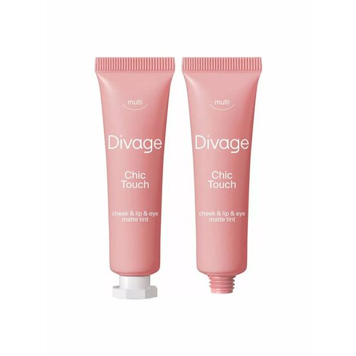 Тинт для губ щек и глаз Divage Chic touch matte кремовый 1409₽