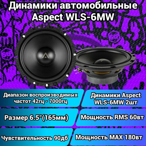 Динамики Aspect WLS-6MW 3034₽