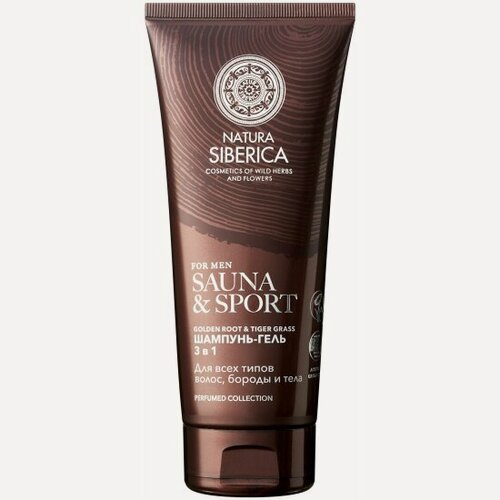Изображение товара Шампунь-гель Natura Siberica Sauna&Sport for Men 3в1, 200мл