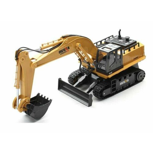 Машинка радиоуправляемая строительная Экскаватор 116 с бульдозерным отвалом 3 шт 32757₽