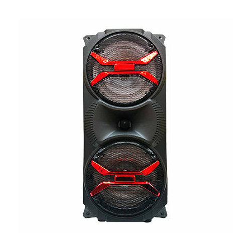 Колонка портативная музыкальная bluetooth беспроводная с блютуз BT Speaker ZQS1820 20Вт bluetooth FM радио USB MicroSD MIC AUX с подсветкой 436700₽