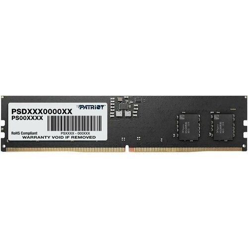 Оперативная память для компьютера Patriot Signature DIMM 32Gb DDR5 5200 MHz PSD532G52002 1250100₽