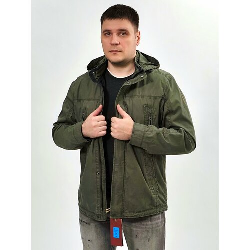 фото Ветровка fdcentury, размер 50, темно-зеленый