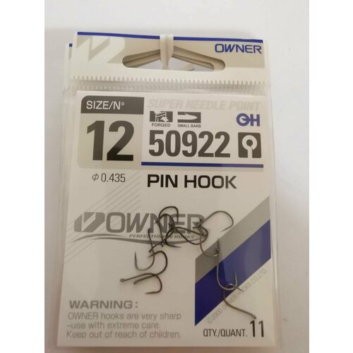 Крючок Owner 50922 №12 (11шт)