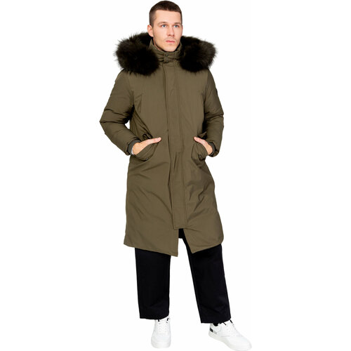 фото Пуховик martyn bal down jacket, размер (100/l), зеленый