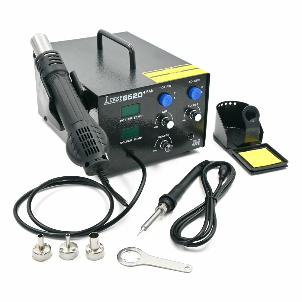 Паяльная станция LUKEY 852D+ FAN