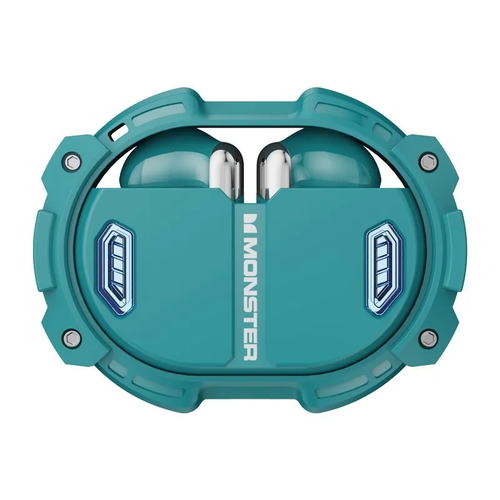 Беспроводные наушники с авторским дизайном Monster XKT10 Pro зеленые 2878₽