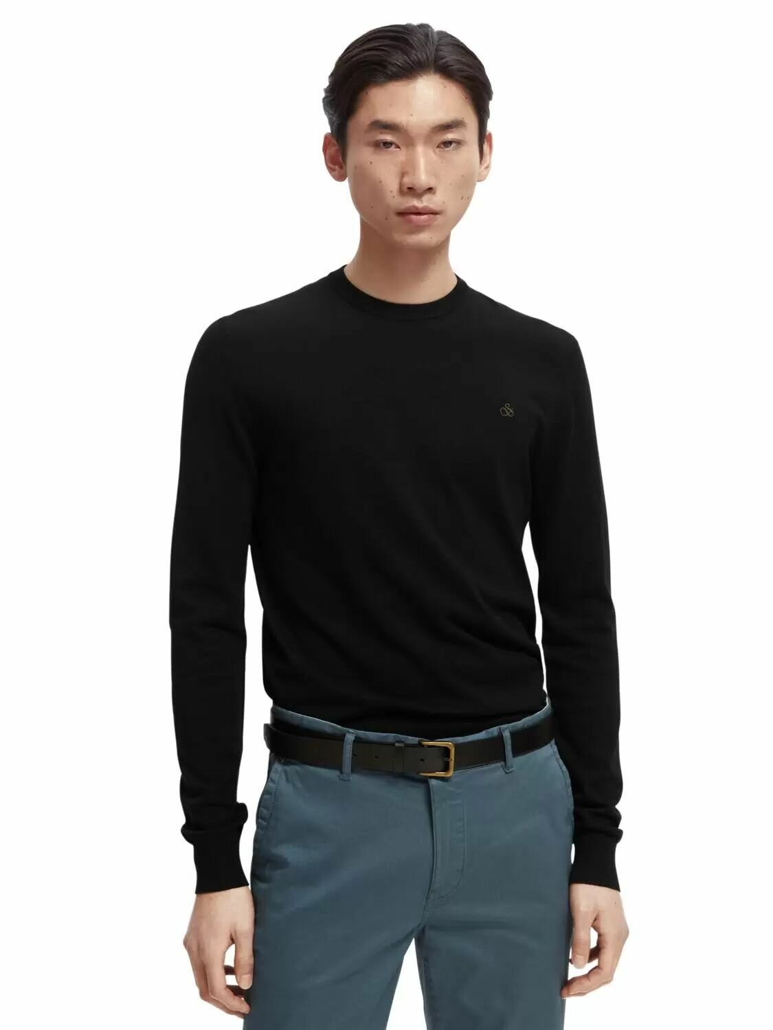 Джемпер SCOTCH & SODA, размер M, , черный