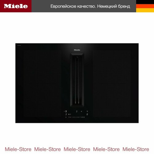 Индукционная варочная встраиваемая панель Miele KMDA 7676 FL-A ширина 80 см конфорок - 4 389030₽