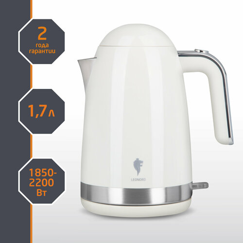 Чайник электрический Leonord LE-1515 17 л кремовый 2704₽