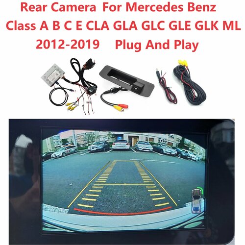 Интерфейс камеры заднего вида для Mercedes Benz Class A B C E CLA GLA GLC GLE GLK ML W166 W176 W205 W204 W246 W253 X156 X204 W212, 4.5 Only interface, ML W166