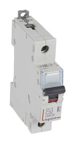 407266 Авт. выключатель DX3-E C32 1П 6000/6kA — фото 1