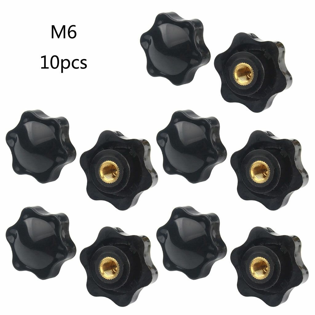 Гайки-ручки M5/M6/M8/M10 (10 штук)