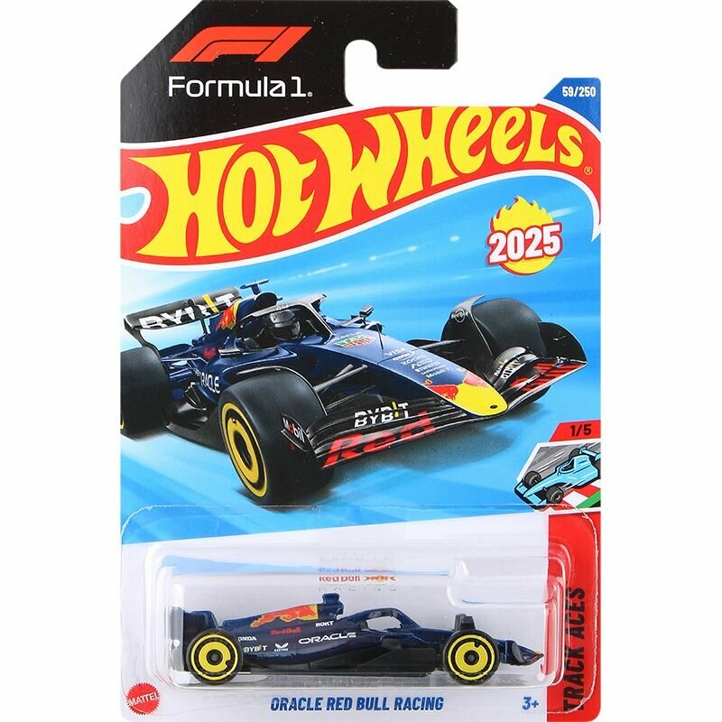 Машинка Mattel Hot Wheels 2025 C4982-Oracle Red Bull Racing