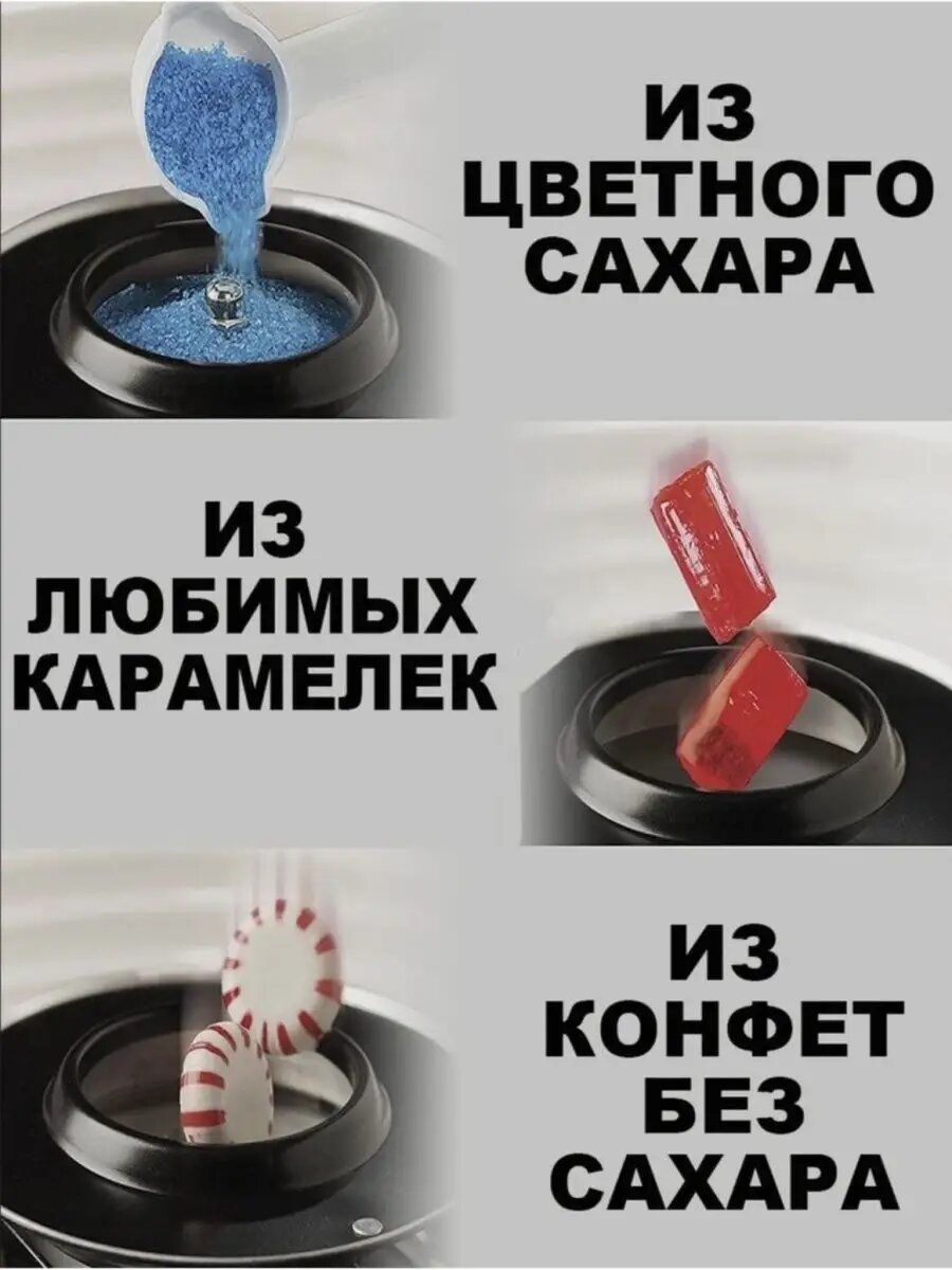 Аппарат для приготовления сладкой сахарной ваты — фото 1
