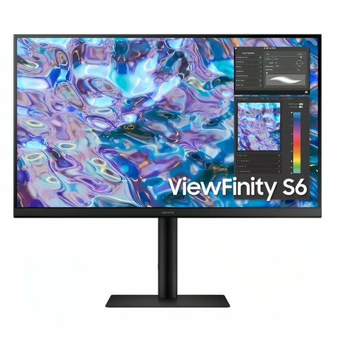 Монитор Samsung ViewFinity S6 S61B S27B610EQI 27IPS2560x144075Гцчерный 23999₽