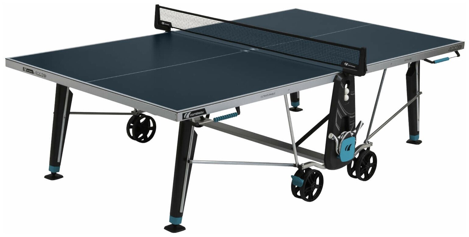 Теннисный стол всепогодный Cornilleau 400X Sport Outdoor синий