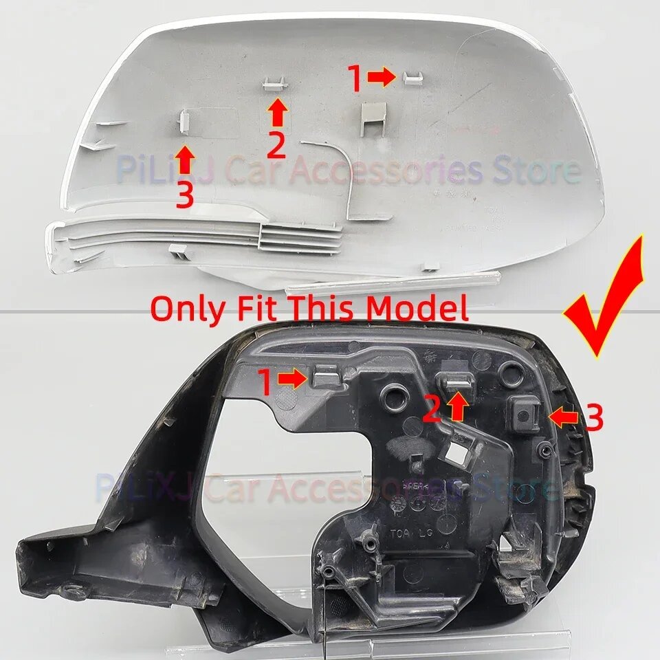 Зеркала Заднего Вида Xiaomi Левое и правое боковое зеркало заднего вида, Крышка корпуса, Крыло зеркала для Honda CRV CR-V 2012 2013 2015 2014, Pearl White RH