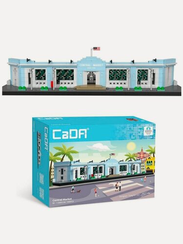 Изображение товара Конструктор CaDA Центральный рынок (940 деталей) - C66011W