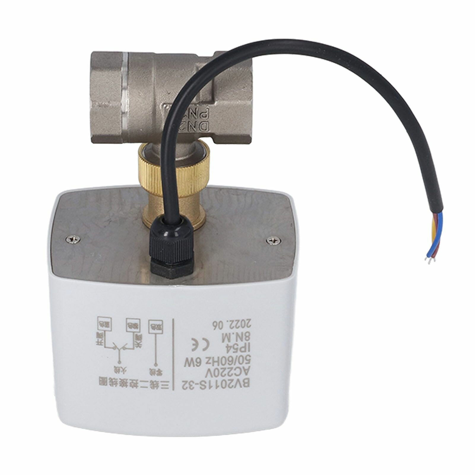 Эл. шаровой кран DN20 3/4