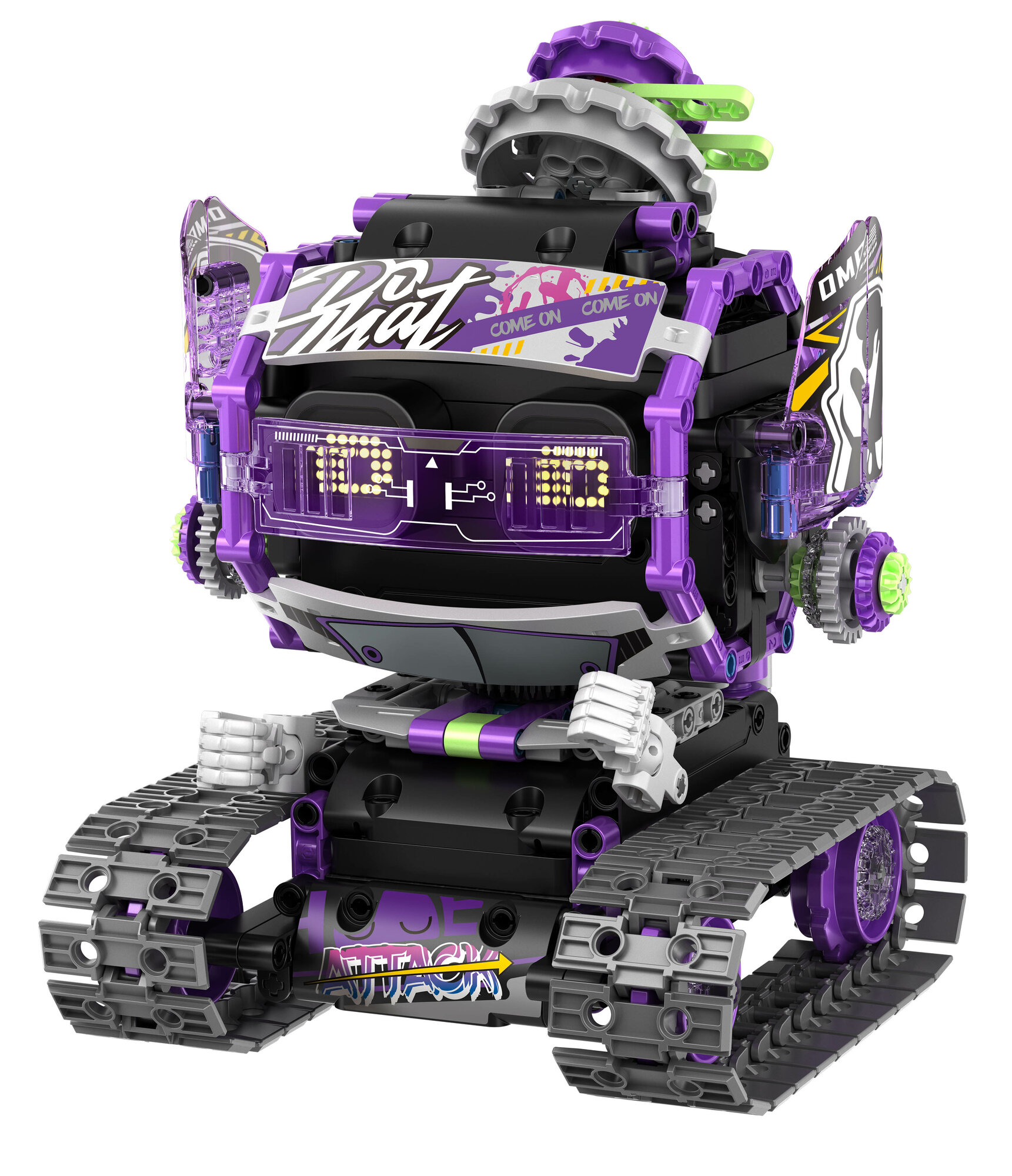 Конструктор iM.Master 8058 Робот-киберспортсмен, 454 дет, с ДУ ZZQ