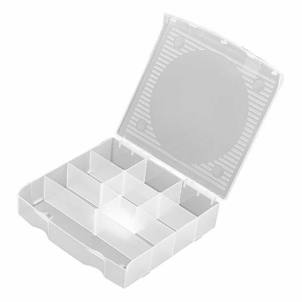 Блок для мелочей 17 x 16 см прозрачный матовый Сибртех