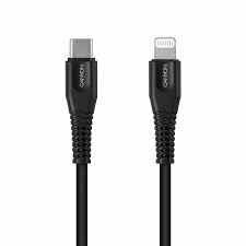 Кабель для зарядки Canyon Type-C Lighiting MFI CNS-MFIC4B (черный)