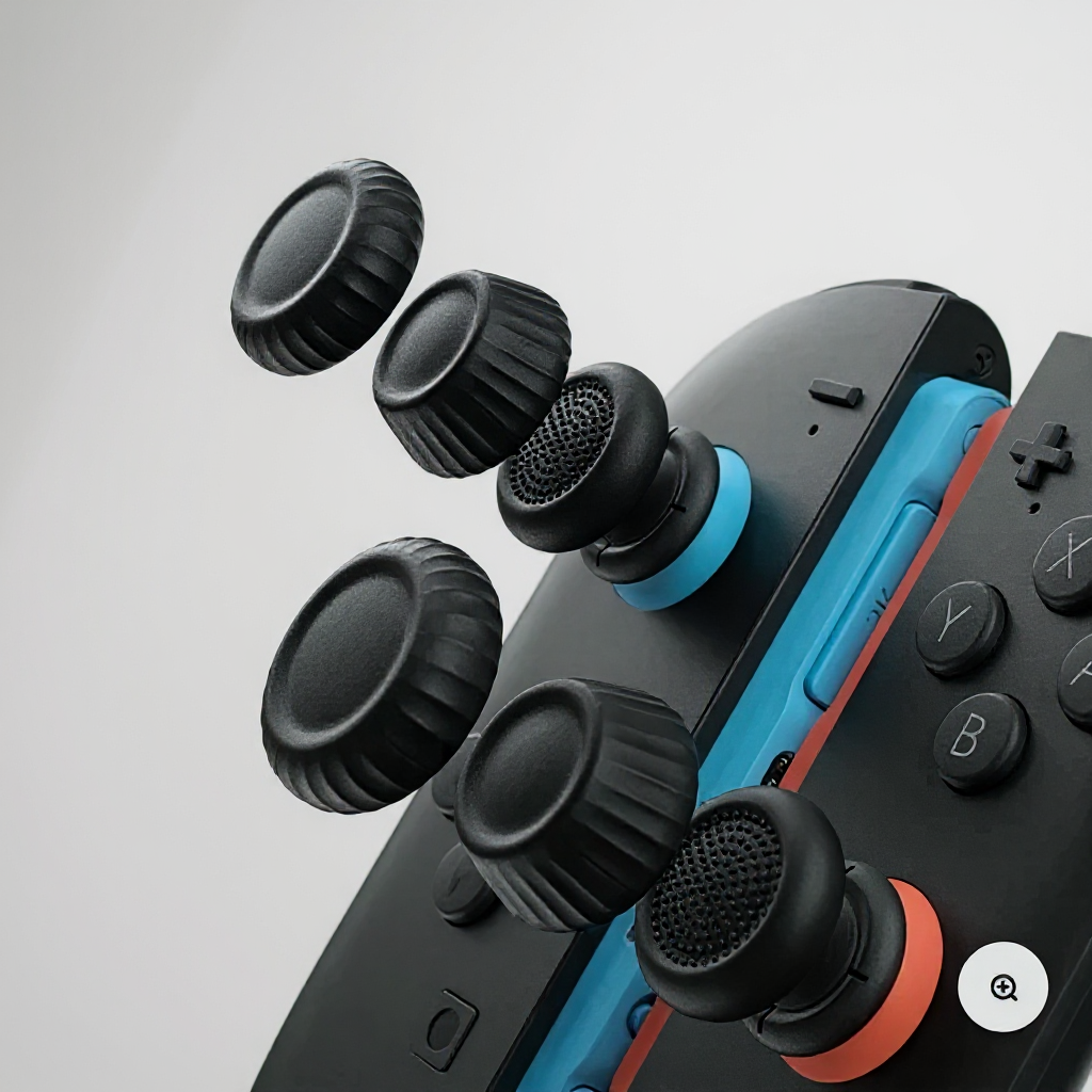 Колпачки джойстика JSAUX "GP0404", силикон, защита стиков, для Nintendo Switch 2, 6 шт