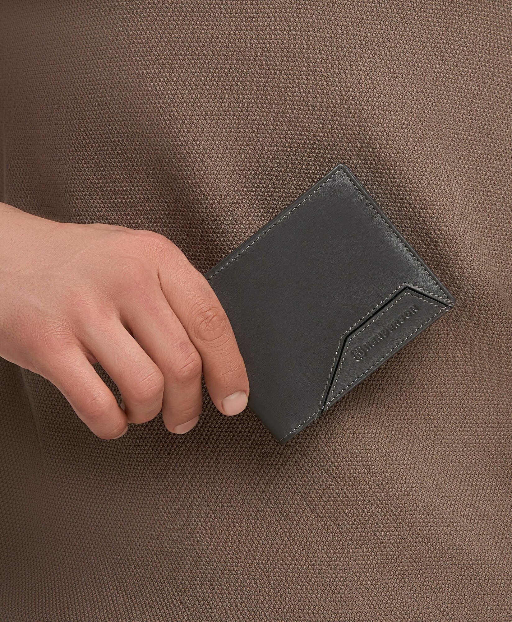 Портмоне HENDERSON, серый — фото 1