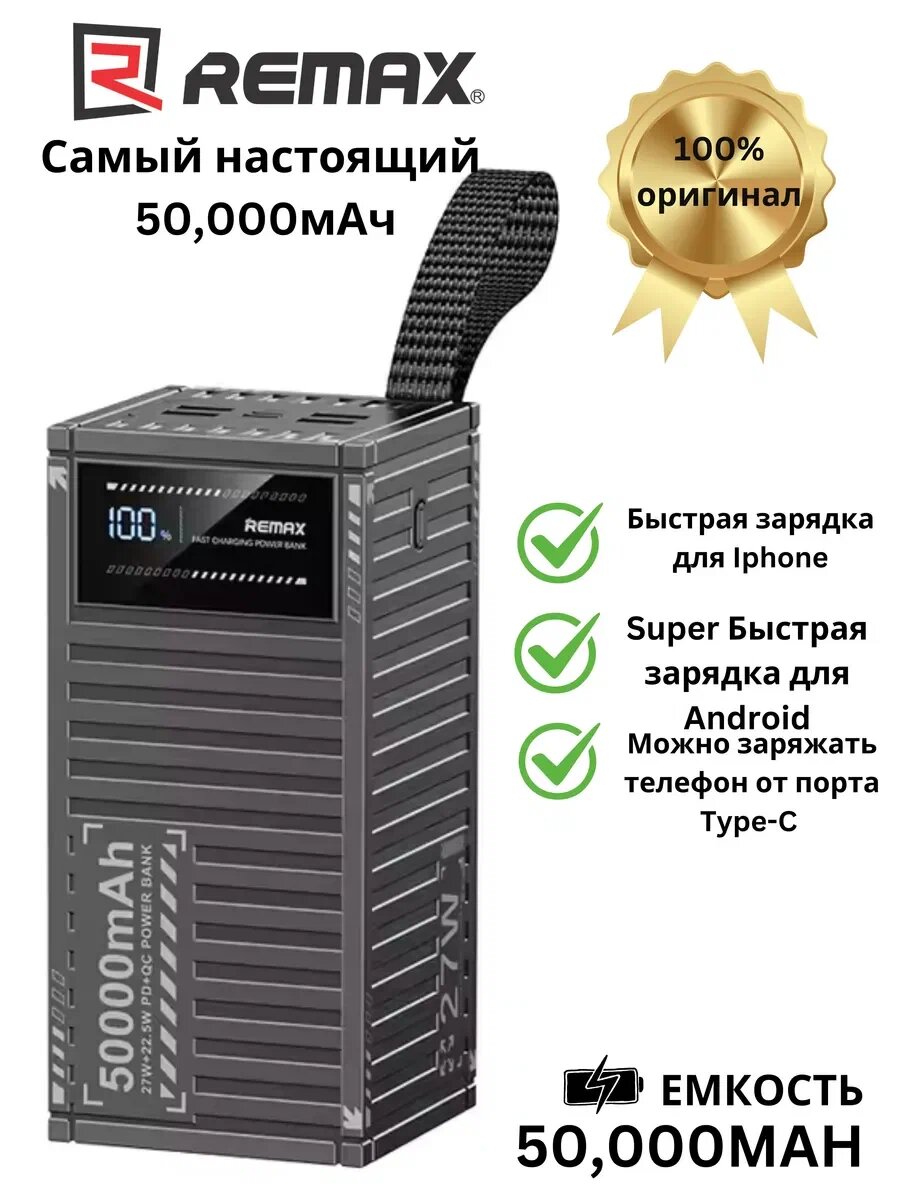 Внешний аккумулятор Remax 