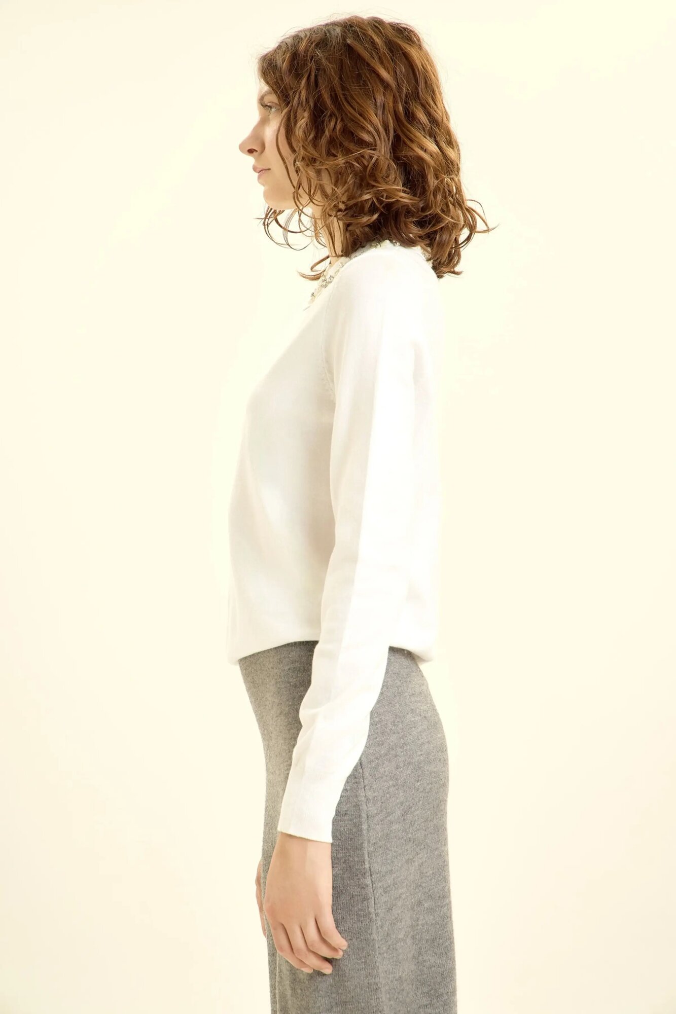 Джемпер Selfie, размер M, белый — фото 1