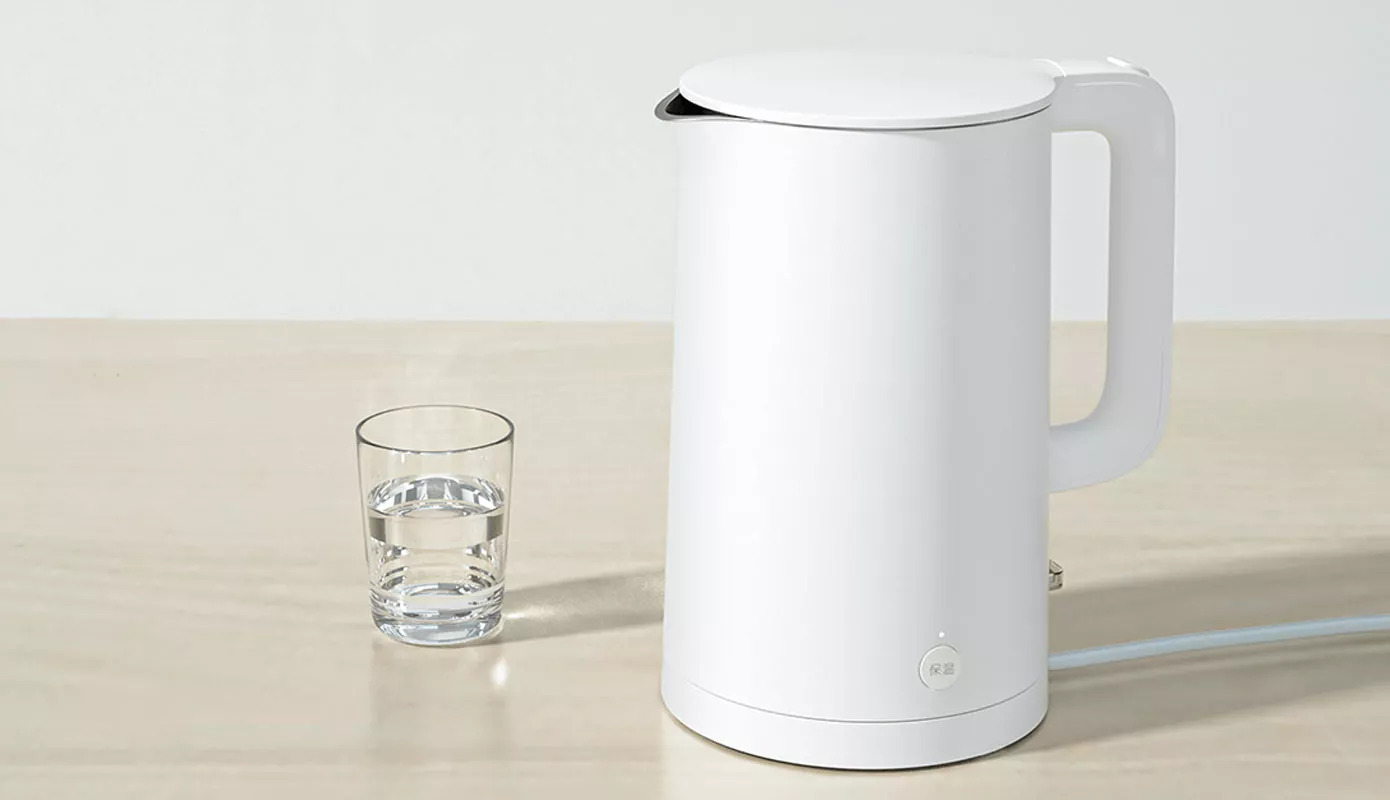 Электрочайник Kettle 1S MJDSH03YM, белый, 1,7 л, китайская вилка