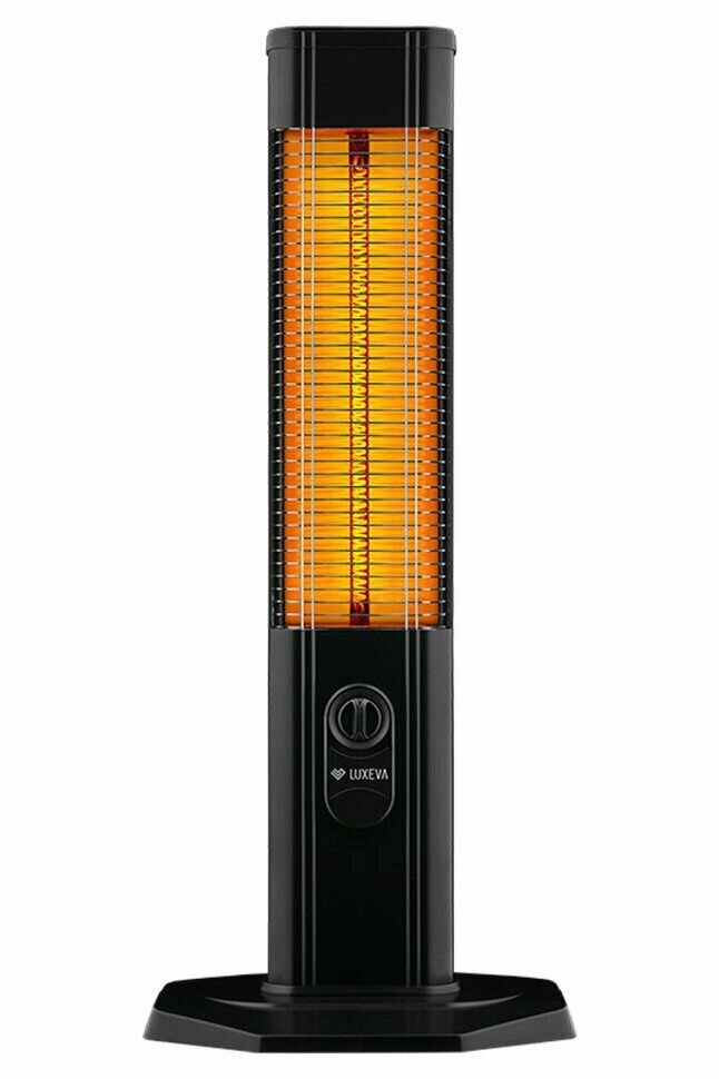 Карбоновый инфракрасный обогреватель Luxeva LXV 2000-TS black