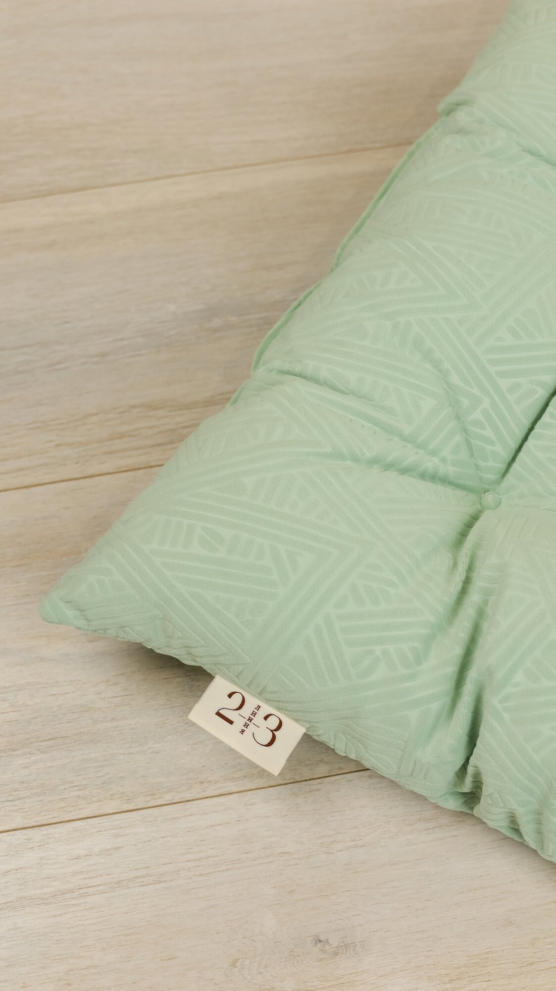 Матрас 100х50 с тафтингом, бархат, 100 % полиэстер, 23 Линия — фото 1