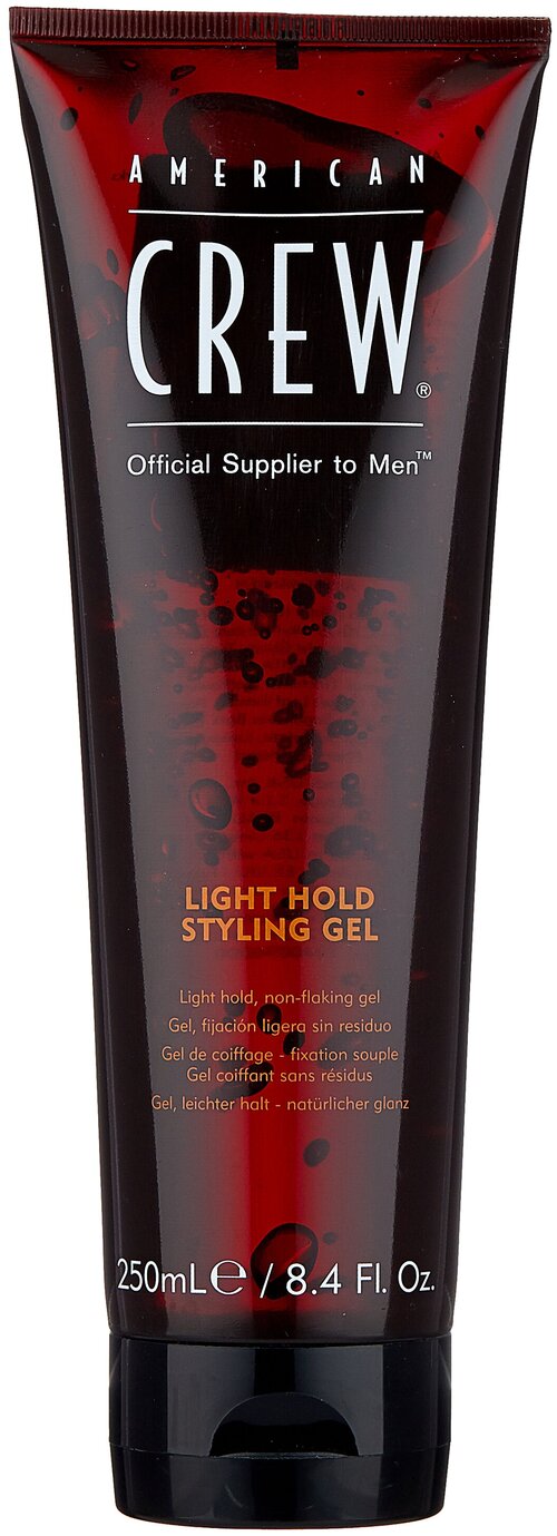 American Crew гель для укладки Light Hold Styling Gel, слабая фиксация, 250 мл