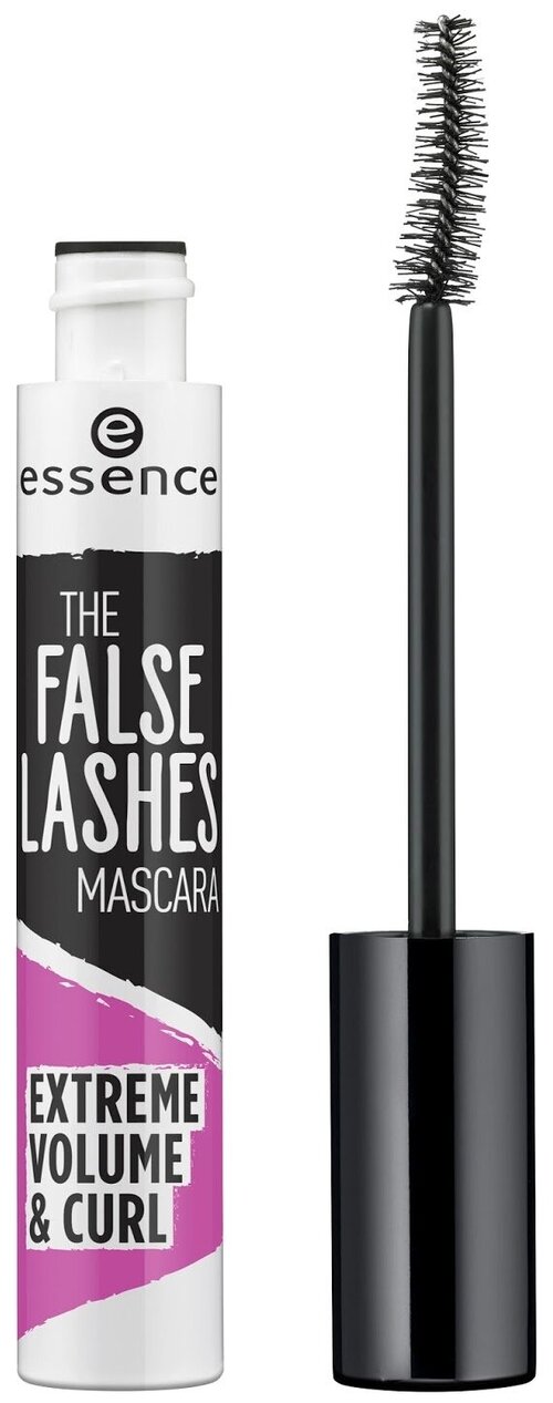Essence Тушь для ресниц The False Lashes Mascara Extreme Volume and Curl, black
