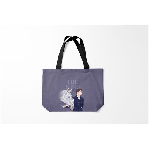 фото Сумка-шоппер / 46х35 см / дорамы / король вечный монарх the king burnettie