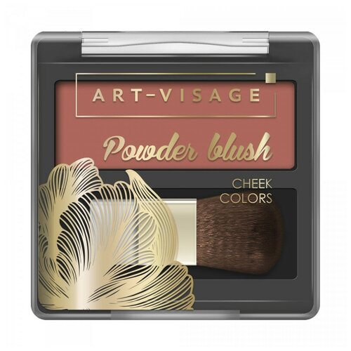 ART-VISAGE компактные румяна Powder Blush, 304 sunset