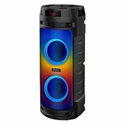 Музыкальный центр Ginzzu GM-219, 50Вт, с караоке, Bluetooth, FM, USB, micro SD, черный,