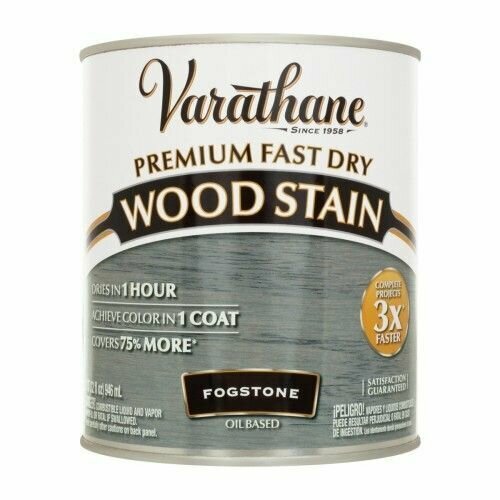 Масло для дерева морилка Varathane Premium Fast Dry Wood Stain Туманный камень 0,946л