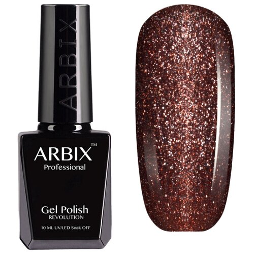 Arbix Гель-лак Classic (glitter), 10 мл, 50 г, 187 Лувр