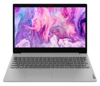 Ноутбук Lenovo IdeaPad 3 15ITL05 156 FHD IPSCeleron 63058GB256GB SSDUHD GraphicsWin 10 HomeNoODDплатиновый серый 81X800C6RU